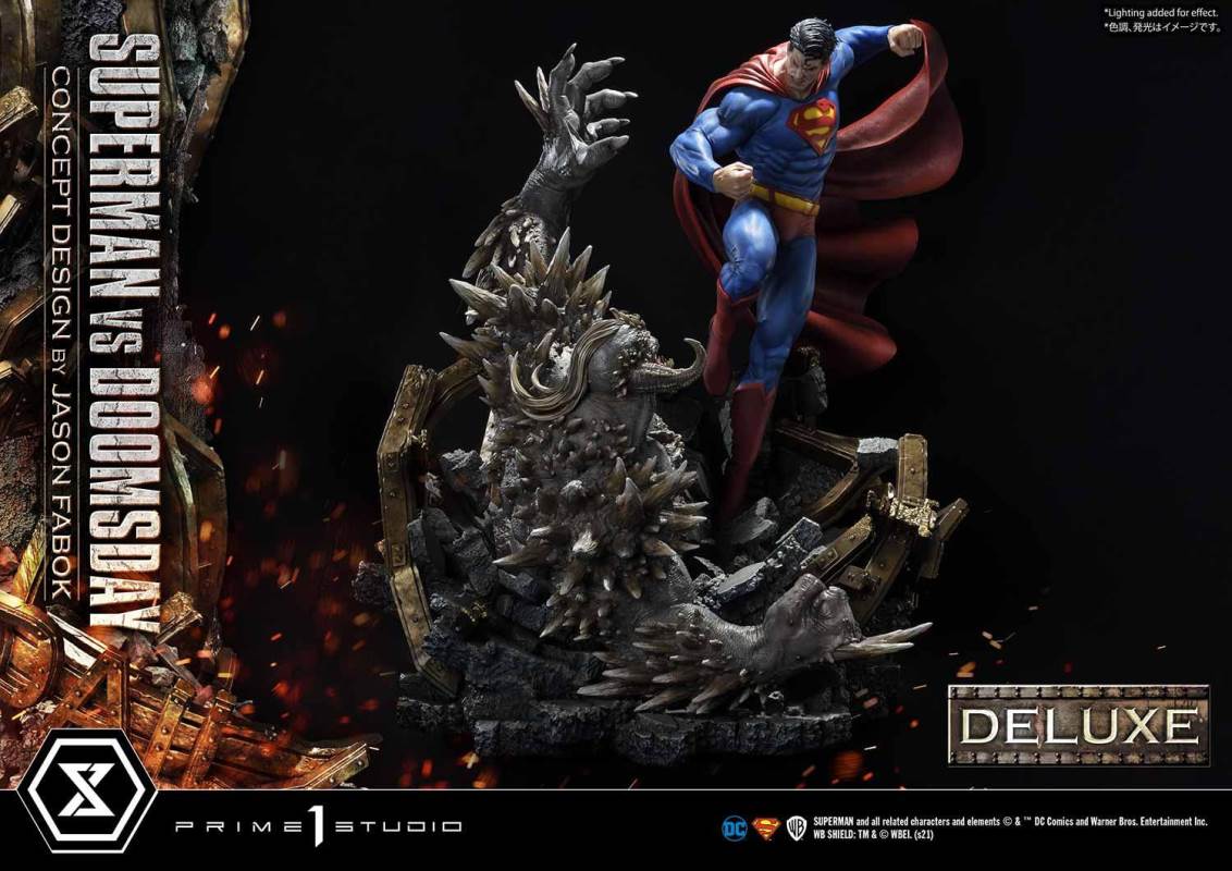 Superman VS Doomsday (Concept By Jason Fabok) DX