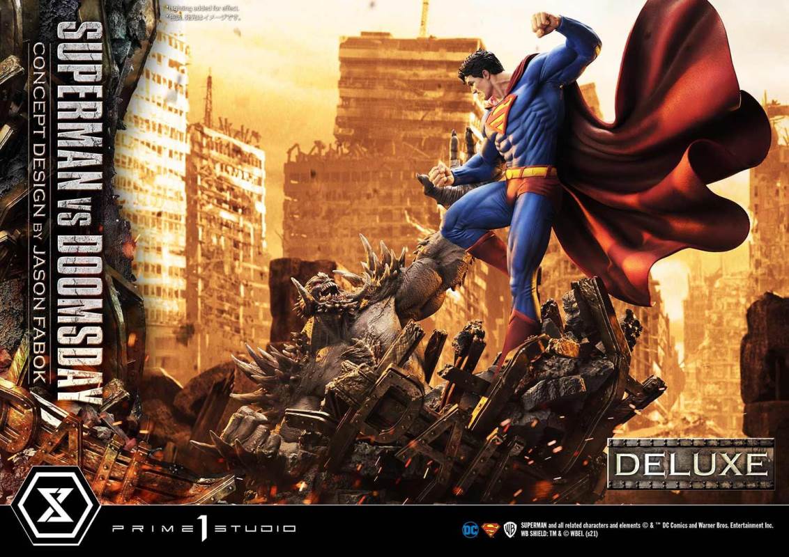 Superman VS Doomsday (Concept By Jason Fabok) DX
