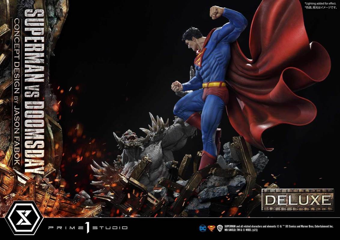 Superman VS Doomsday (Concept By Jason Fabok) DX