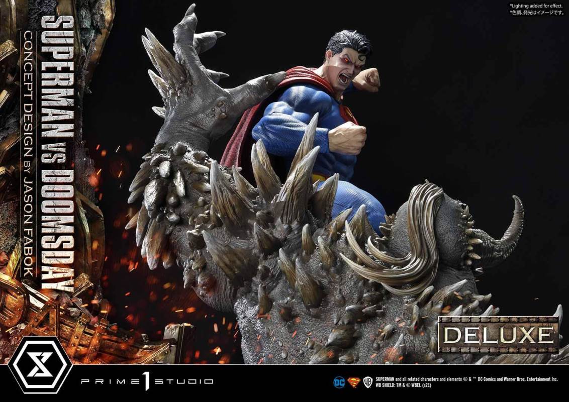 Superman VS Doomsday (Concept By Jason Fabok) DX