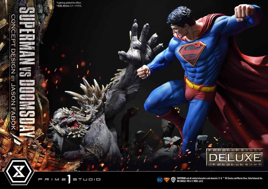 Superman VS Doomsday (Concept By Jason Fabok) DX
