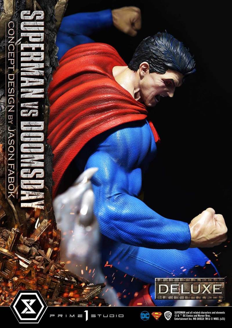 Superman VS Doomsday (Concept By Jason Fabok) DX