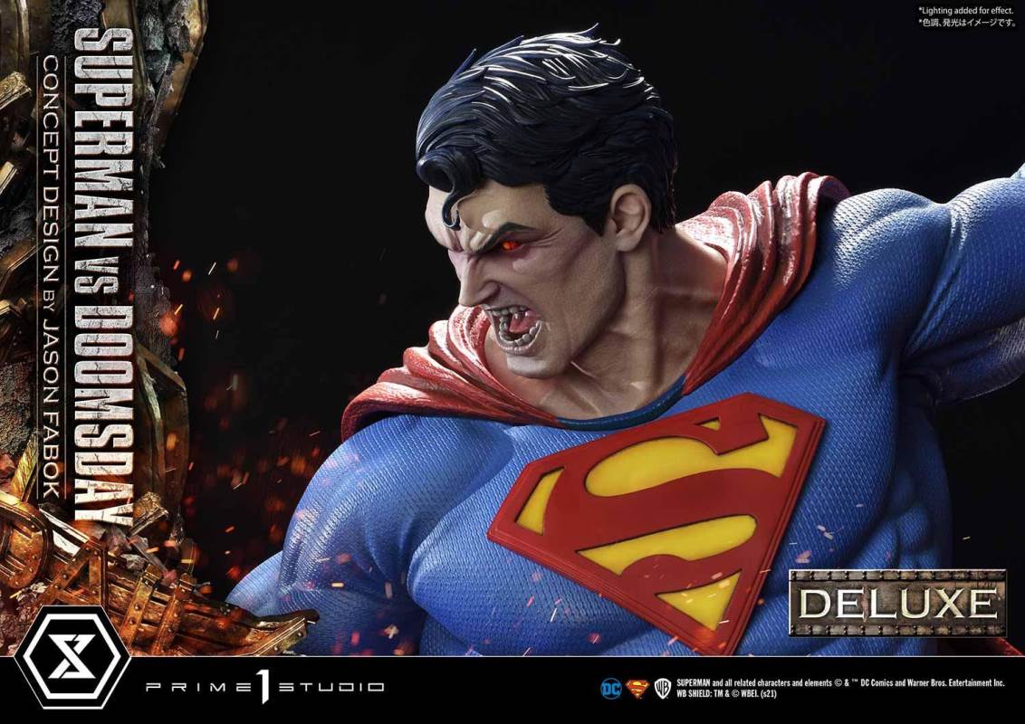 Superman VS Doomsday (Concept By Jason Fabok) DX