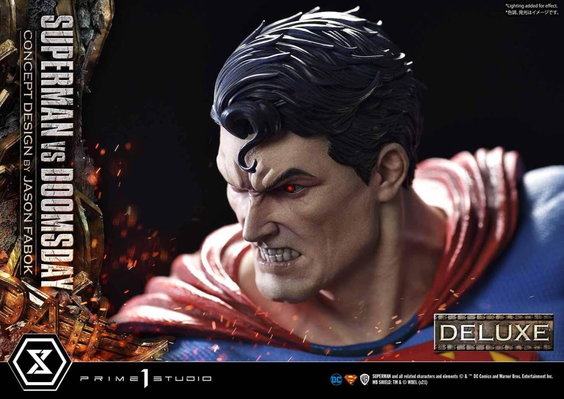 Superman VS Doomsday (Concept By Jason Fabok) DX