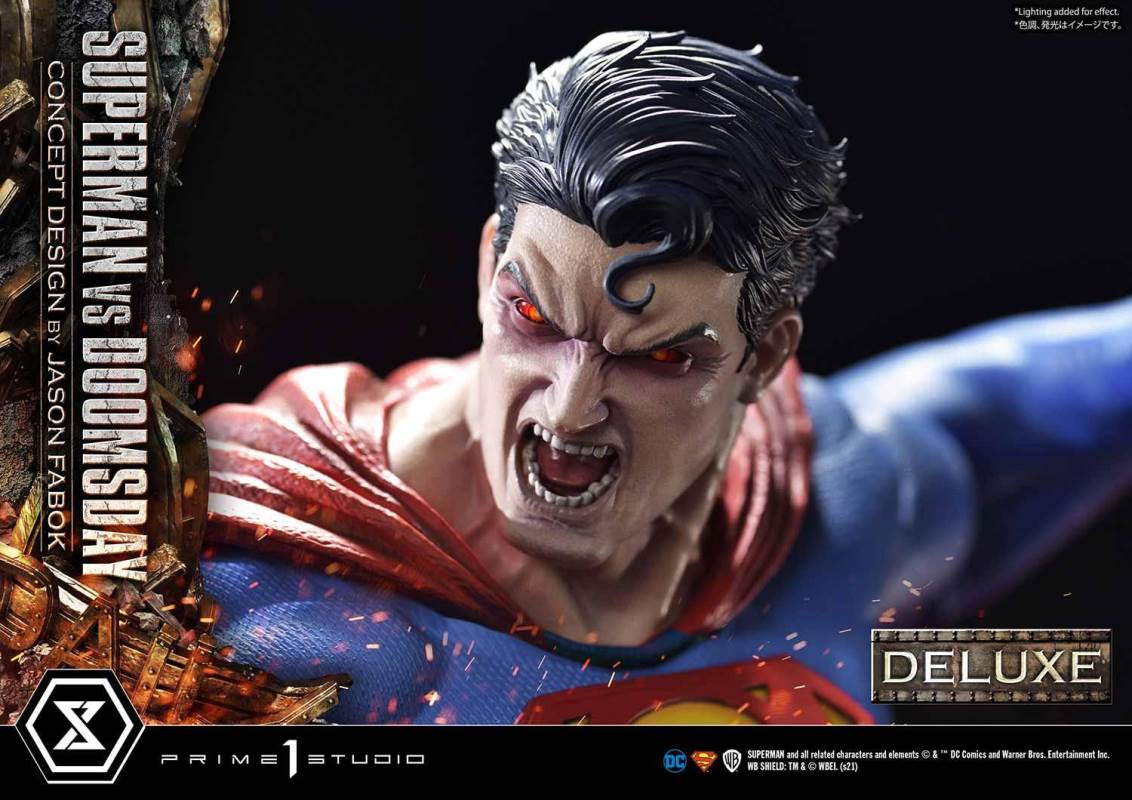 Superman VS Doomsday (Concept By Jason Fabok) DX