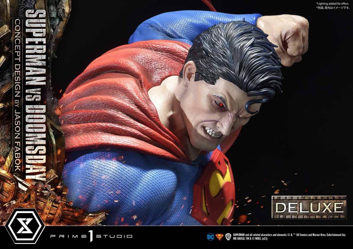 Superman VS Doomsday (Concept By Jason Fabok) DX