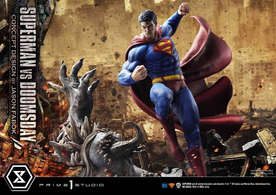 Superman VS Doomsday (Concept By Jason Fabok) DX