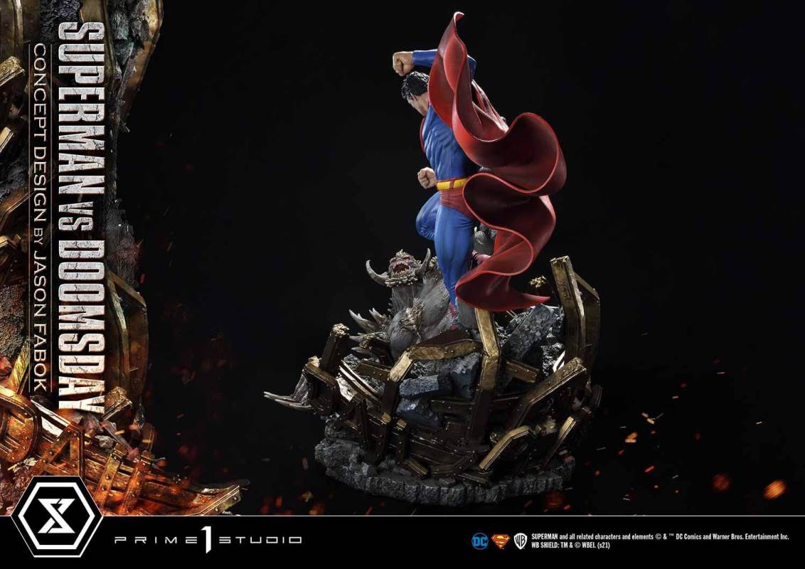 Superman VS Doomsday (Concept By Jason Fabok) DX