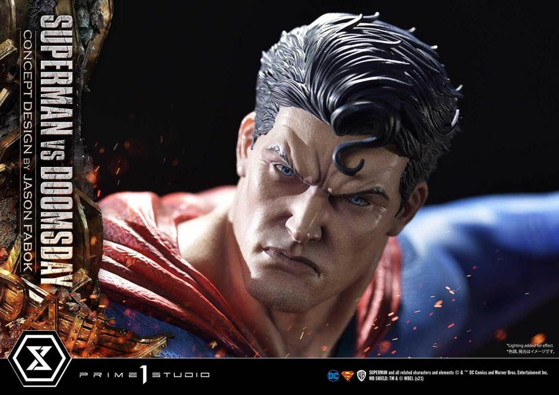 Superman VS Doomsday (Concept By Jason Fabok) DX