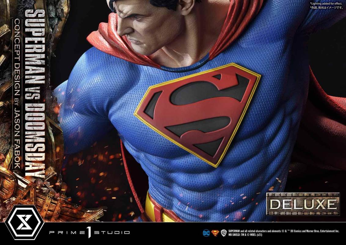Superman VS Doomsday (Concept By Jason Fabok) DX