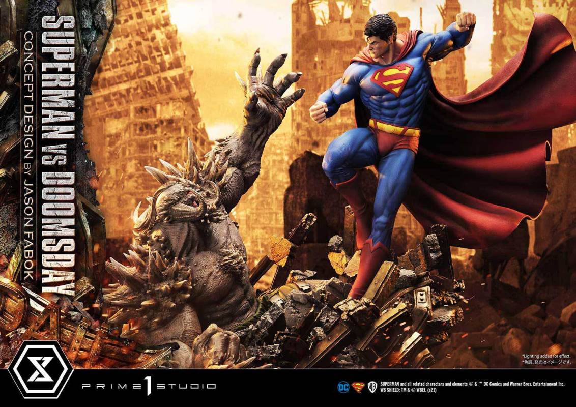 Superman VS Doomsday (Concept By Jason Fabok) DX