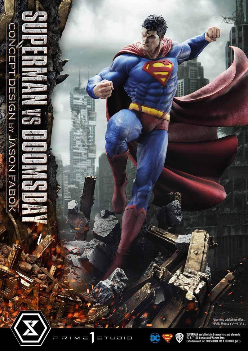 Superman VS Doomsday (Concept By Jason Fabok) DX