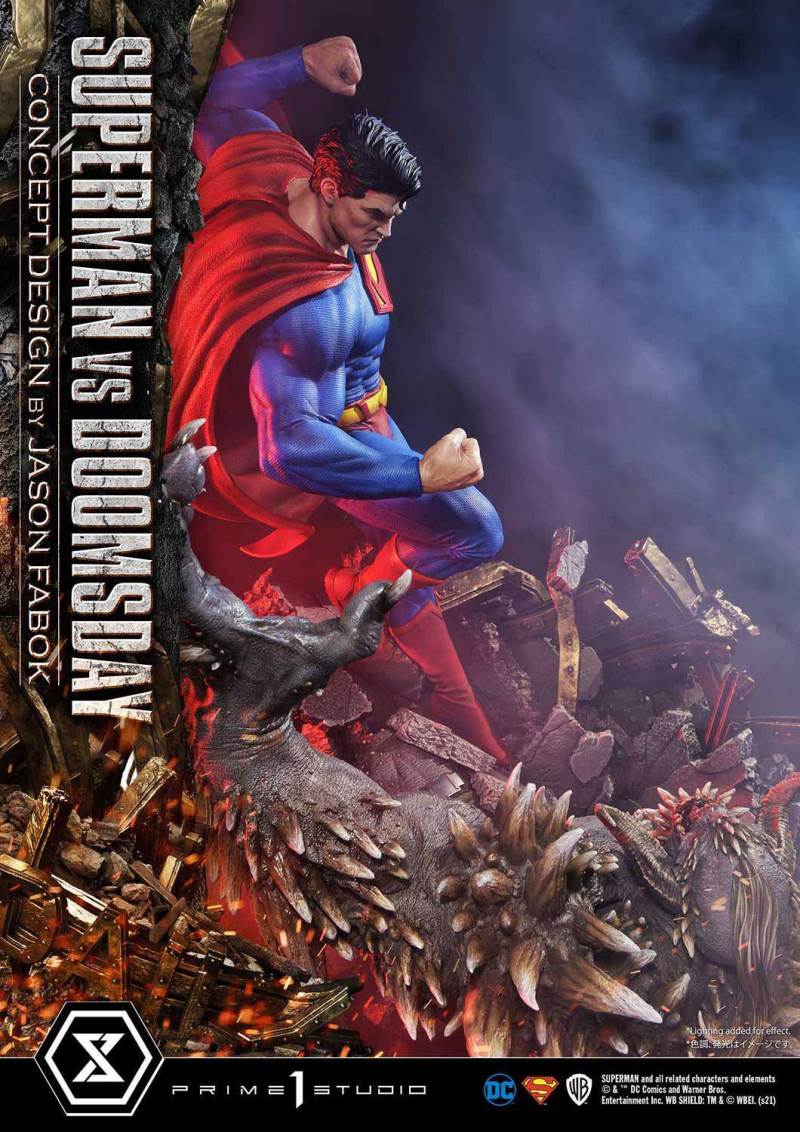 Superman VS Doomsday (Concept By Jason Fabok) DX