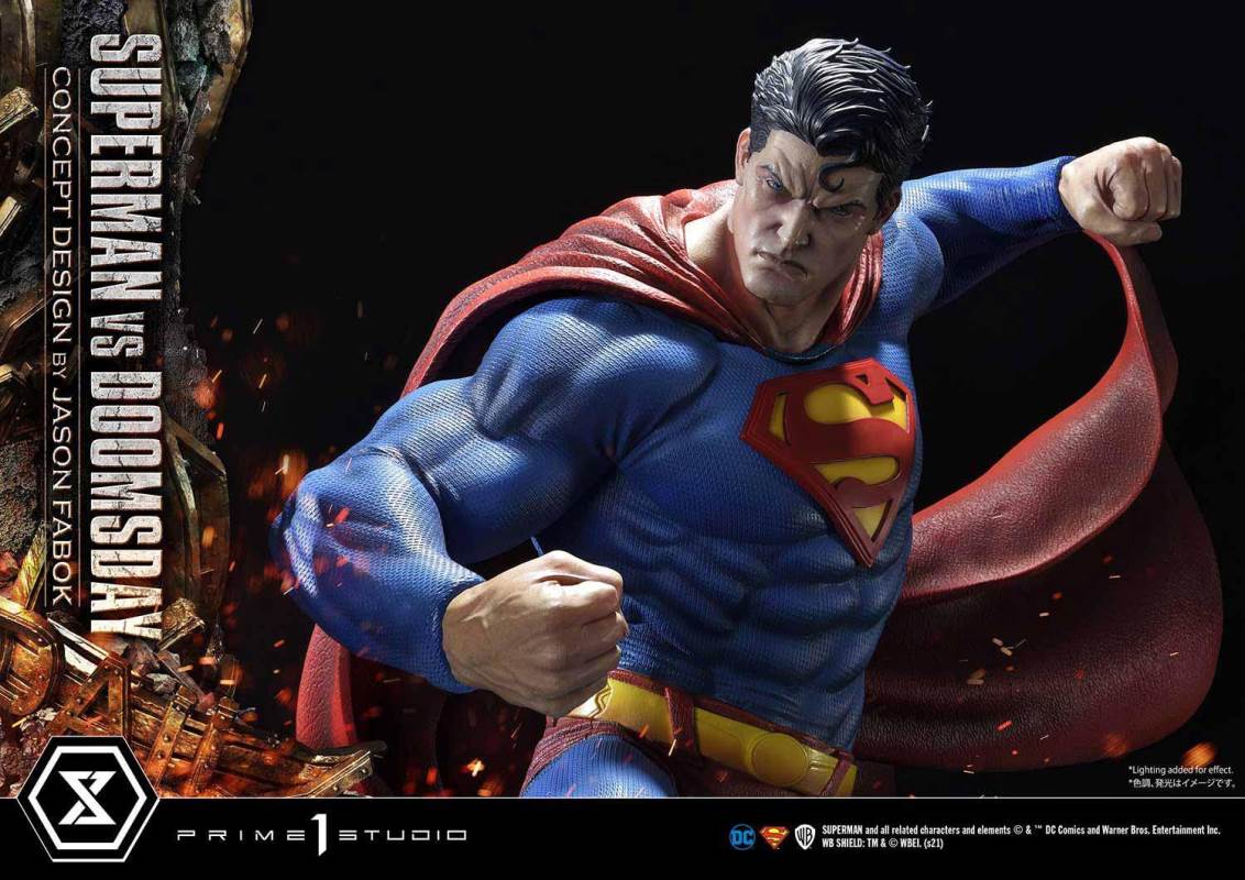 Superman VS Doomsday (Concept By Jason Fabok) DX
