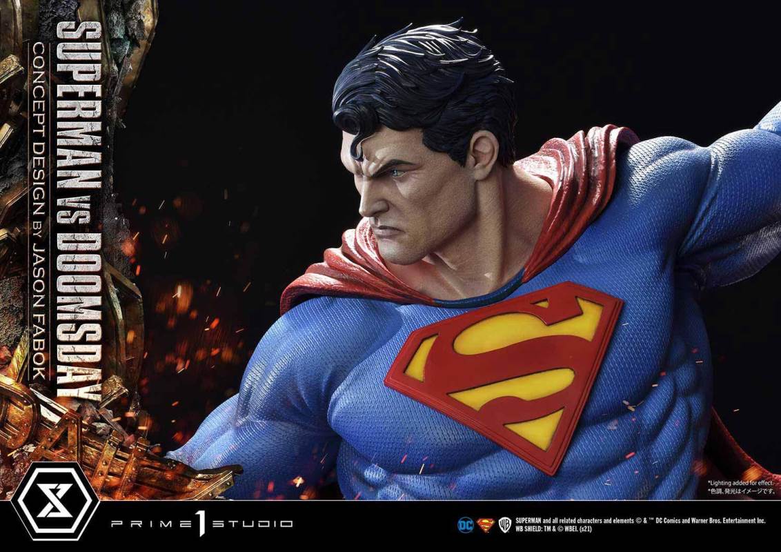 Superman VS Doomsday (Concept By Jason Fabok) DX