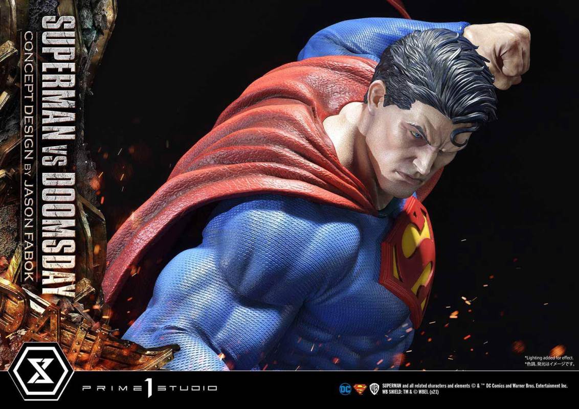 Superman VS Doomsday (Concept By Jason Fabok) DX