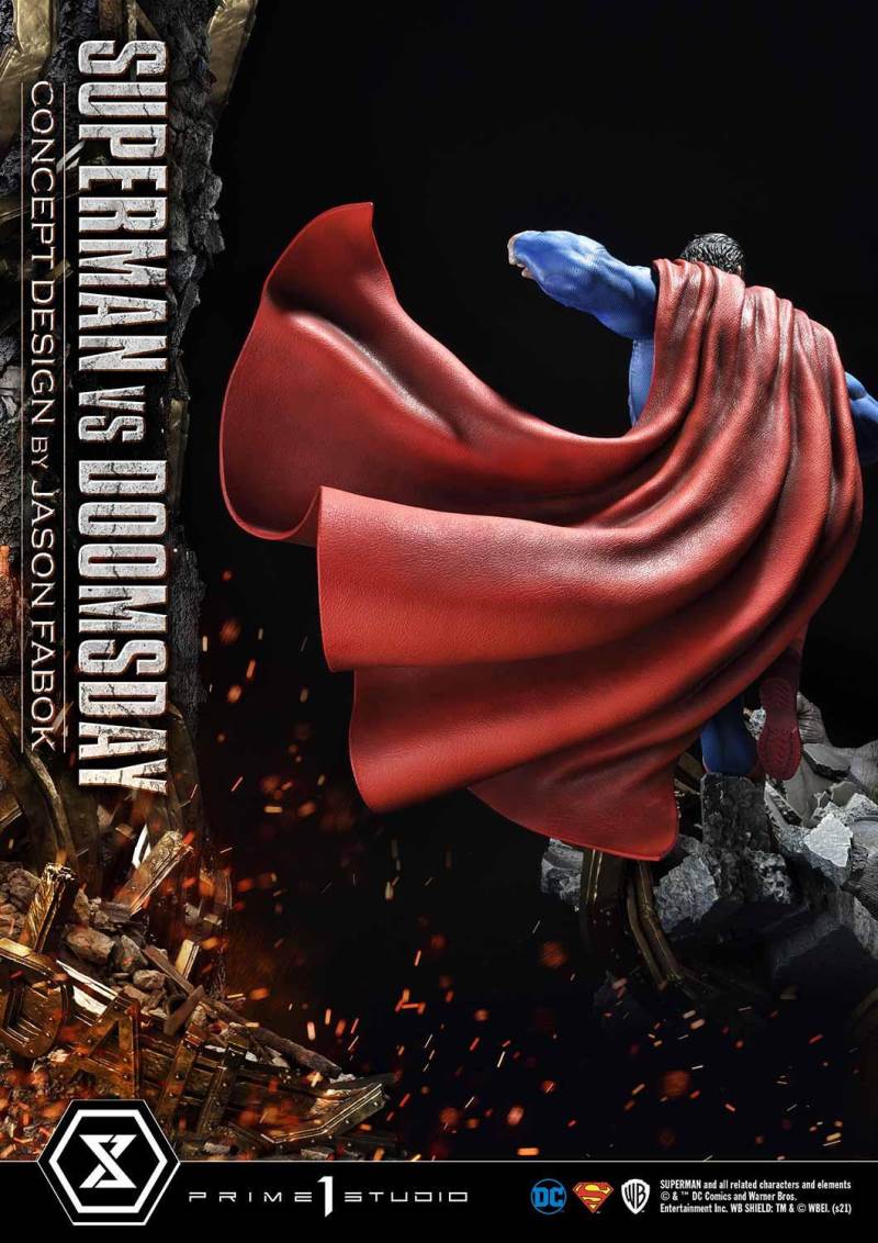 Superman VS Doomsday (Concept By Jason Fabok) DX
