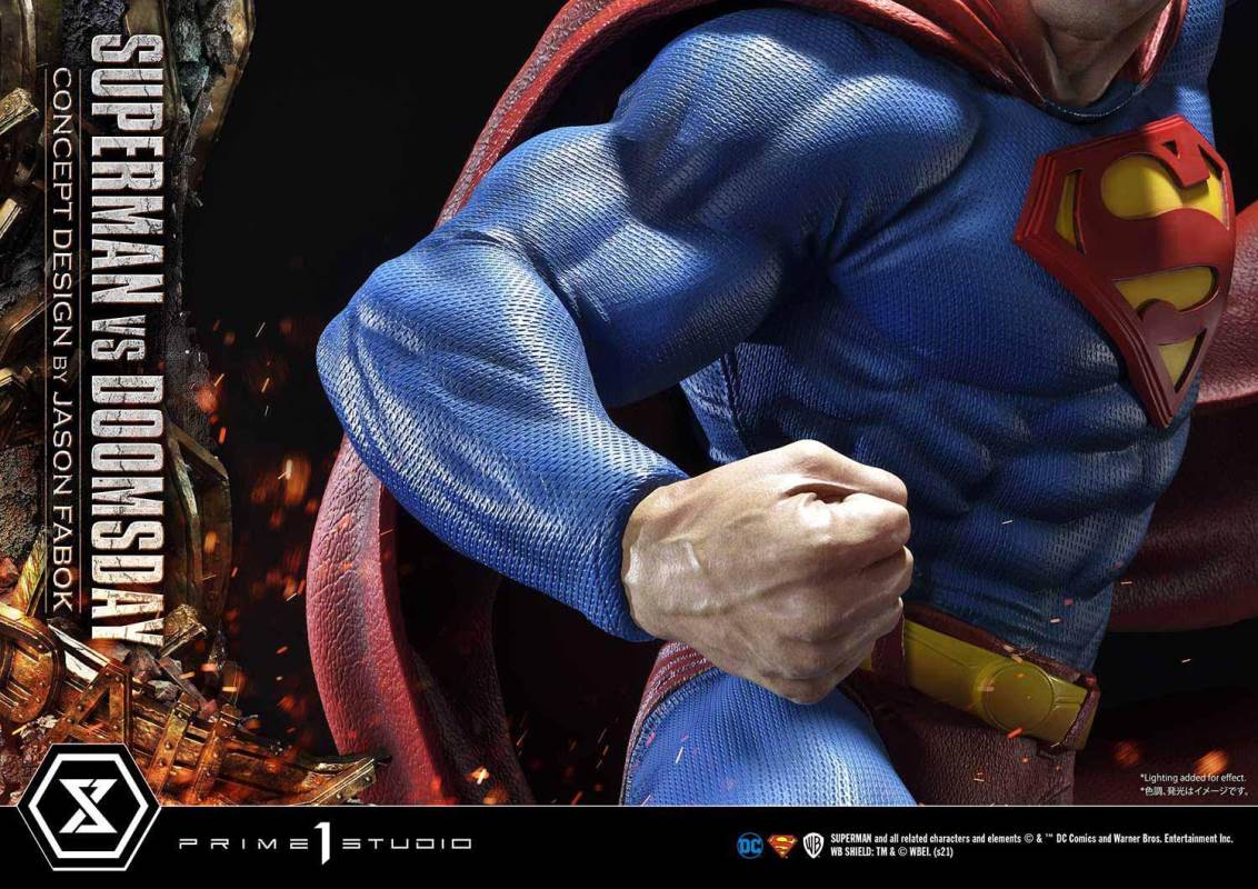Superman VS Doomsday (Concept By Jason Fabok) DX