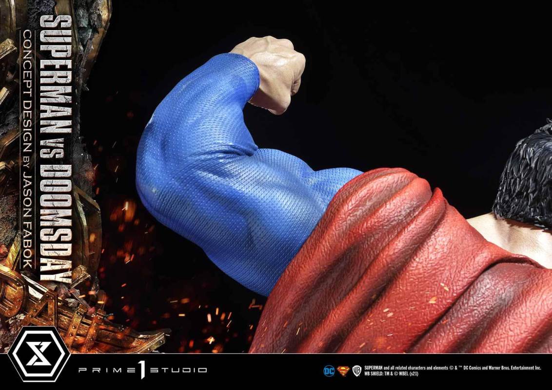 Superman VS Doomsday (Concept By Jason Fabok) DX