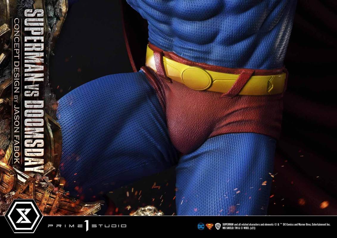 Superman VS Doomsday (Concept By Jason Fabok) DX