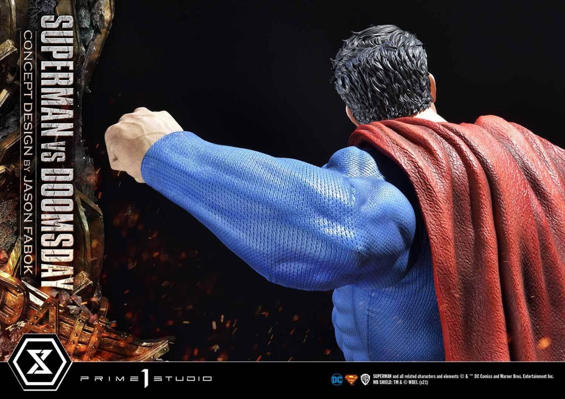 Superman VS Doomsday (Concept By Jason Fabok) DX