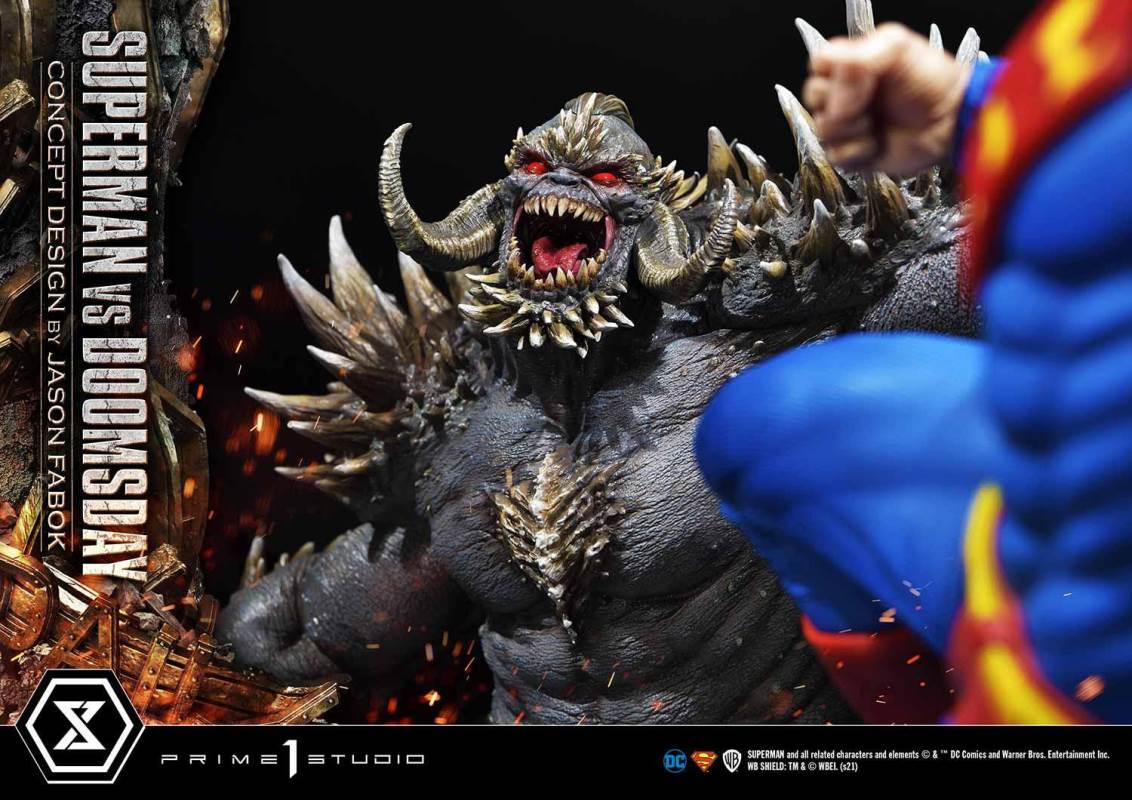 Superman VS Doomsday (Concept By Jason Fabok) DX