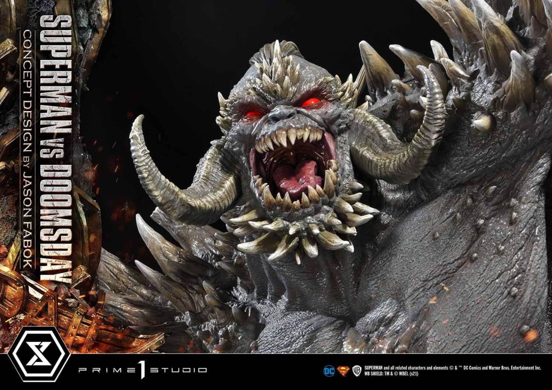 Superman VS Doomsday (Concept By Jason Fabok) DX