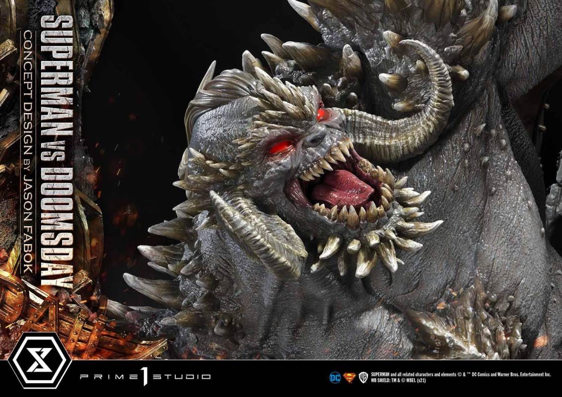 Superman VS Doomsday (Concept By Jason Fabok) DX
