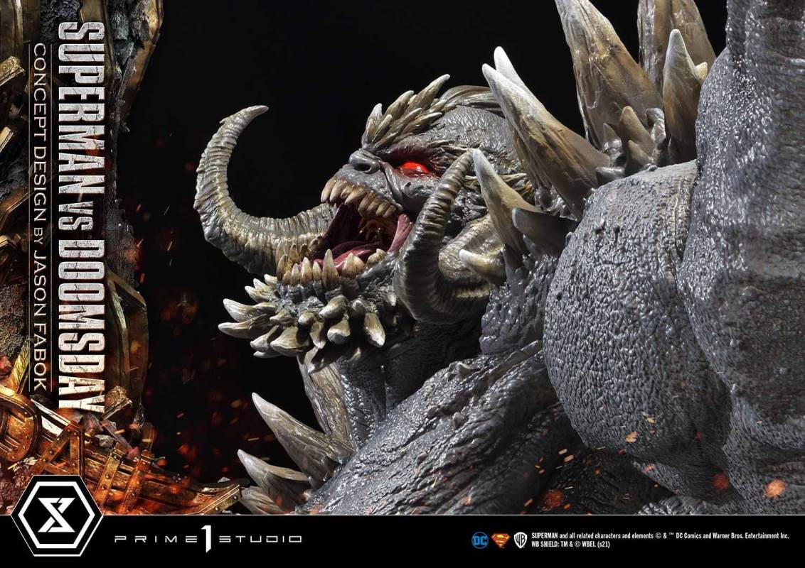Superman VS Doomsday (Concept By Jason Fabok) DX