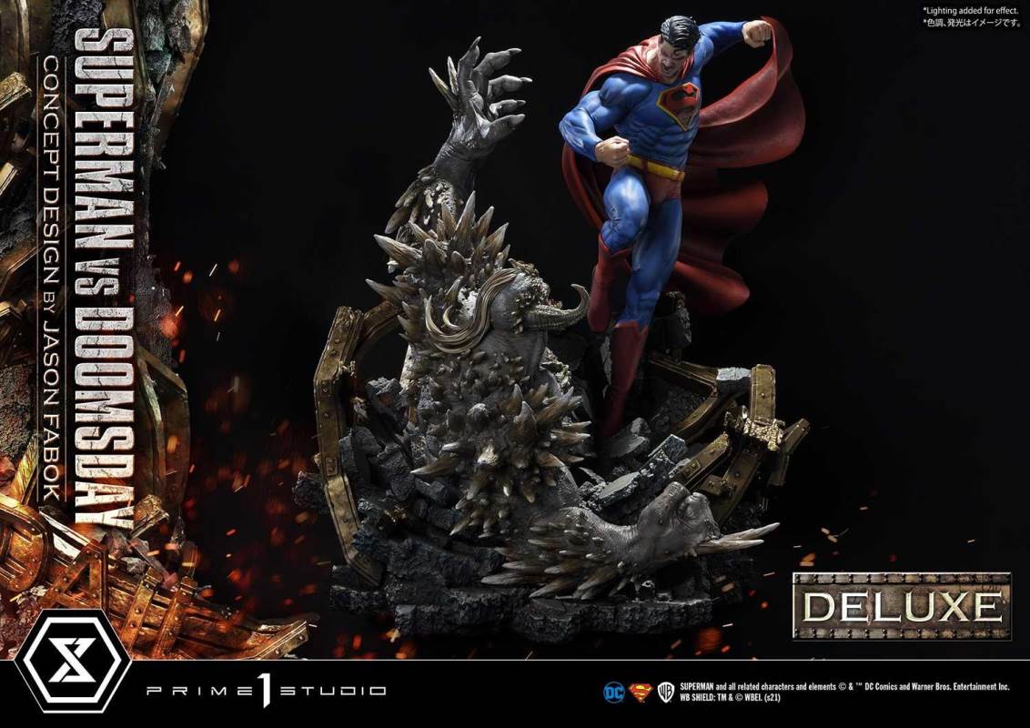 Superman VS Doomsday (Concept By Jason Fabok) DX