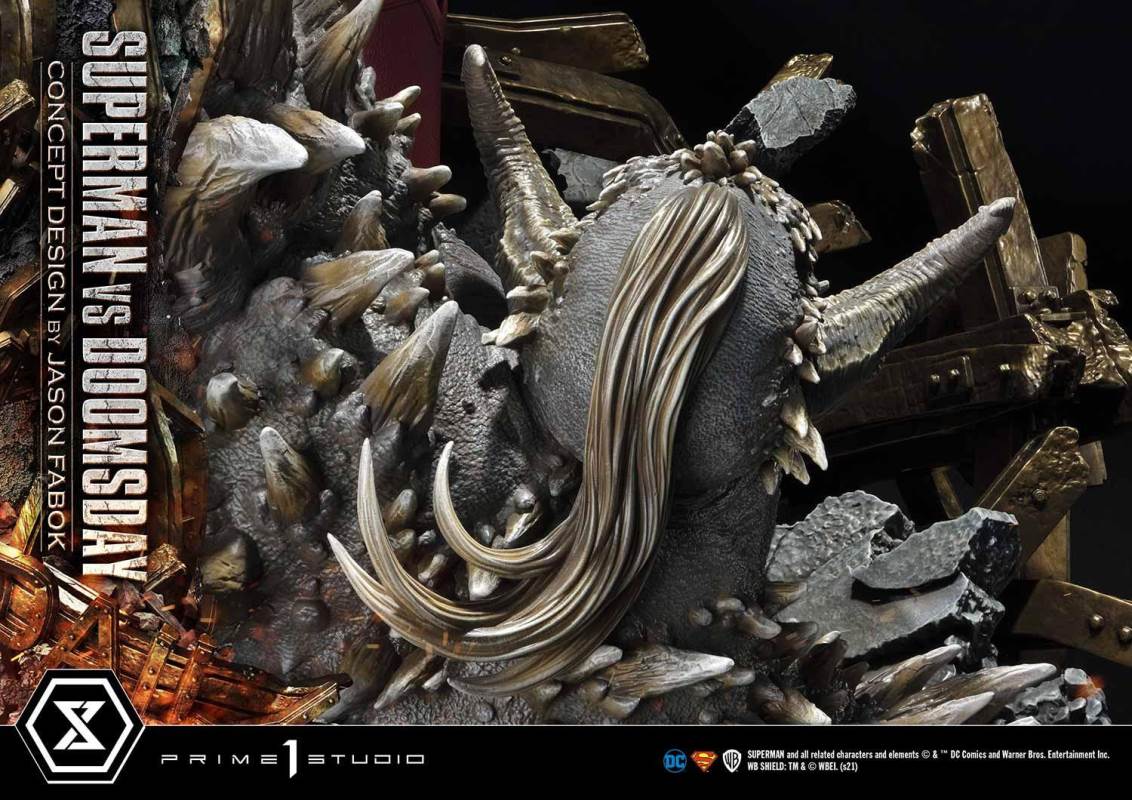 Superman VS Doomsday (Concept By Jason Fabok) DX