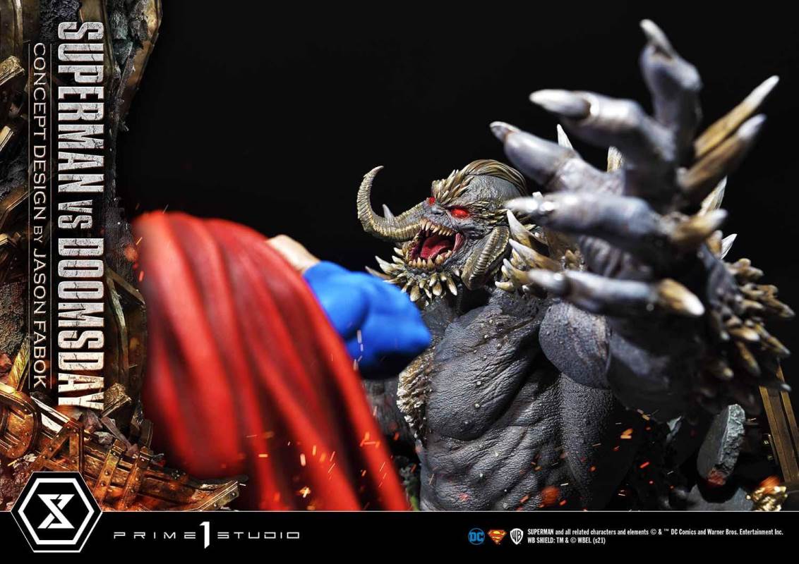 Superman VS Doomsday (Concept By Jason Fabok) DX