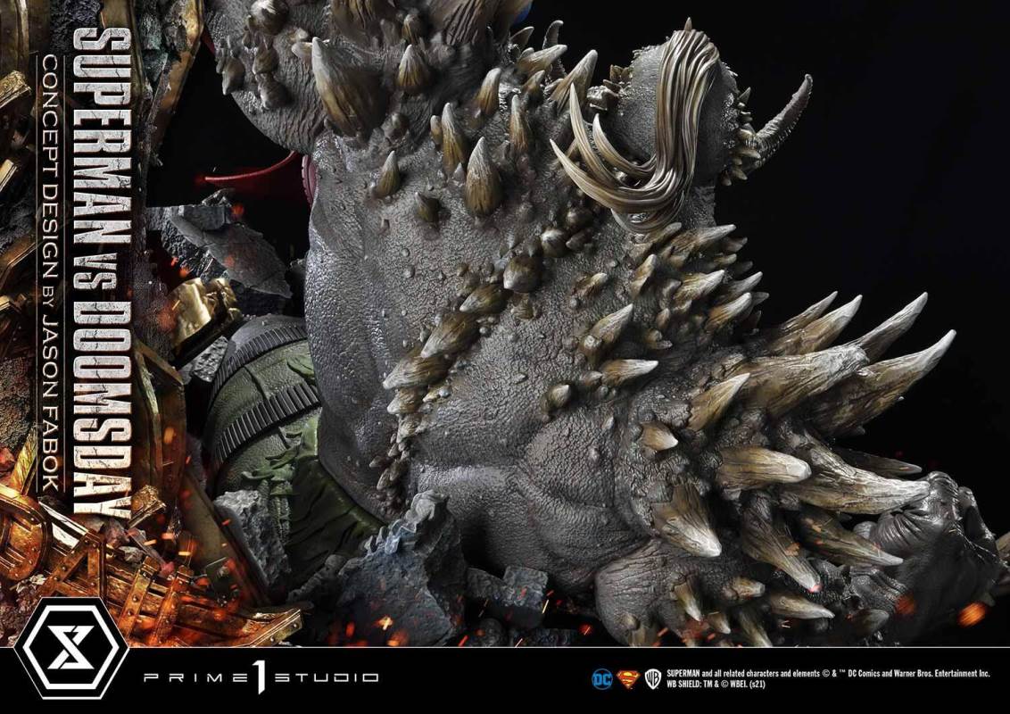 Superman VS Doomsday (Concept By Jason Fabok) DX