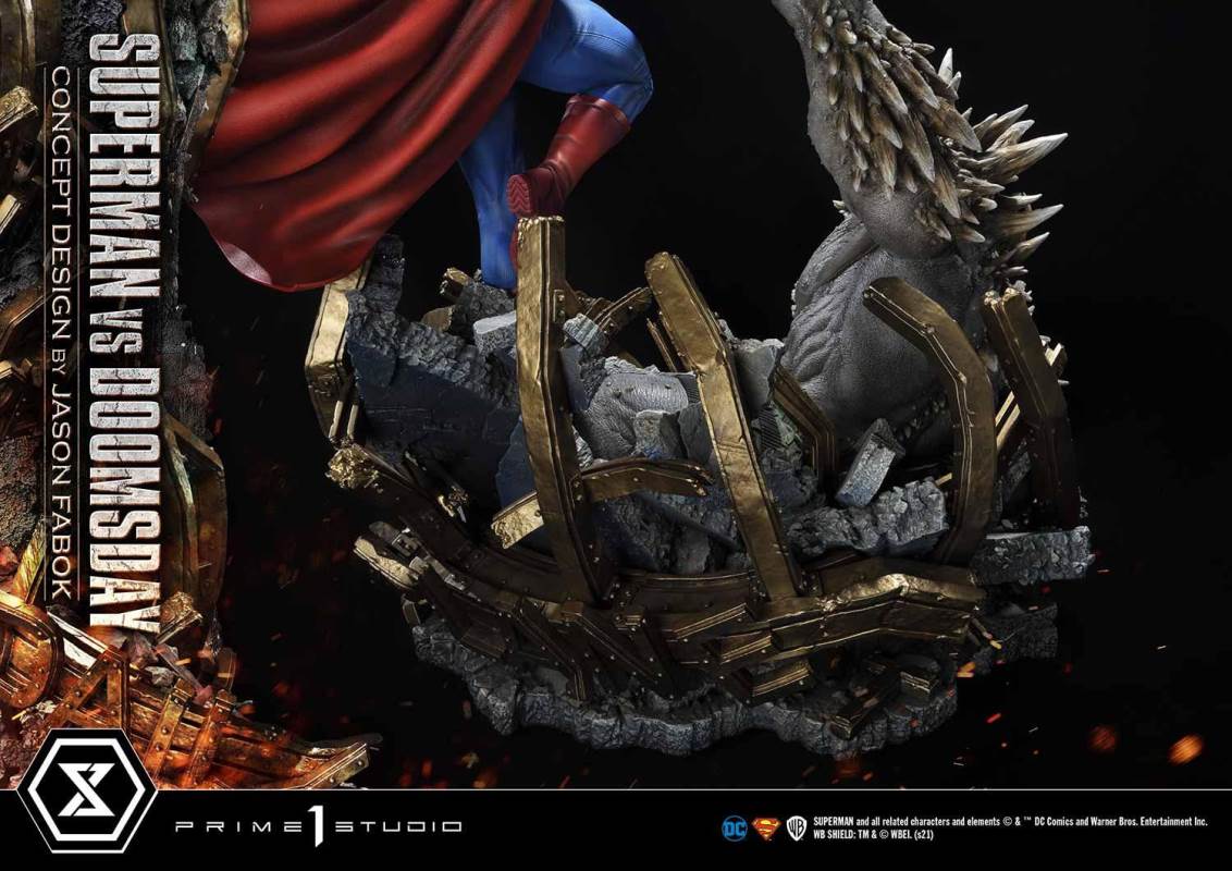 Superman VS Doomsday (Concept By Jason Fabok) DX