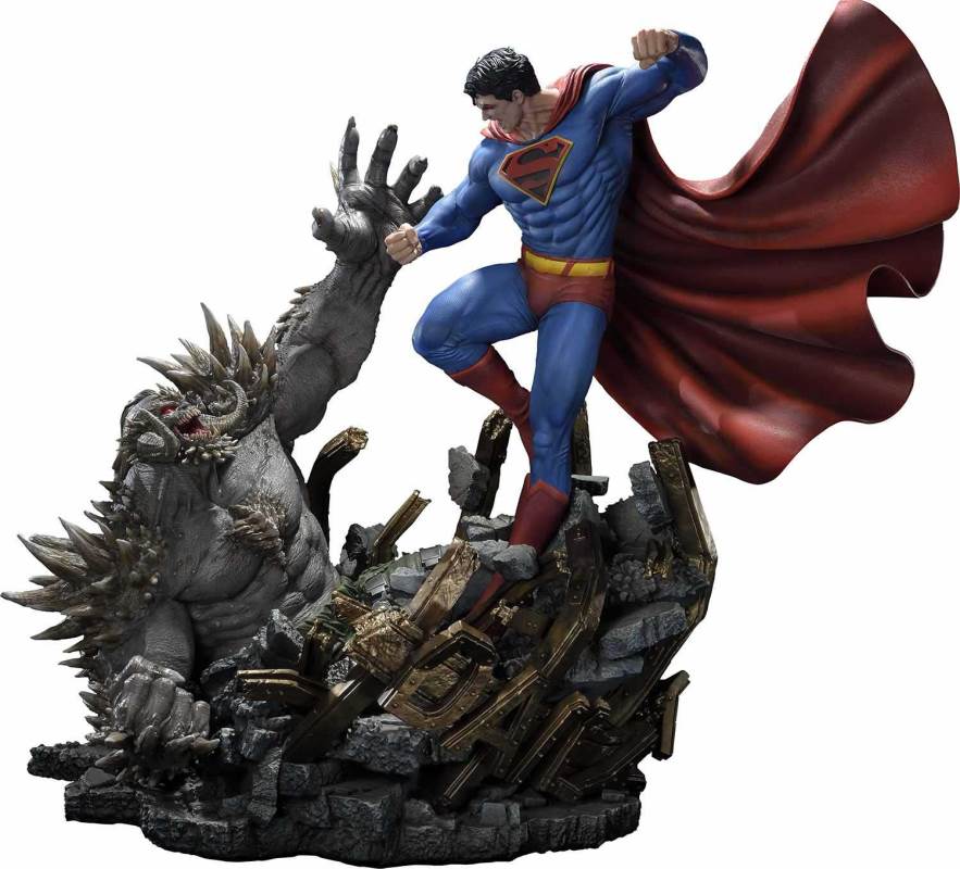 Superman VS Doomsday (Concept By Jason Fabok) DX