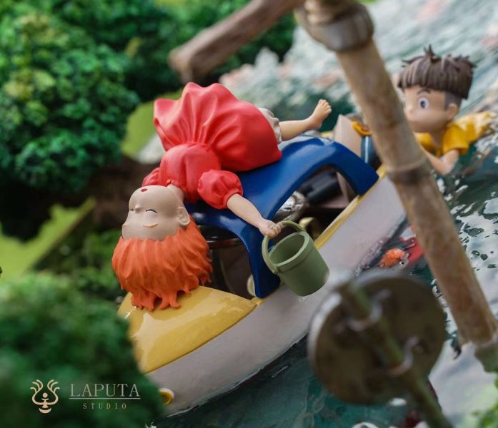 Hayao Miyazaki Ghibli - Ponyo on the cliff