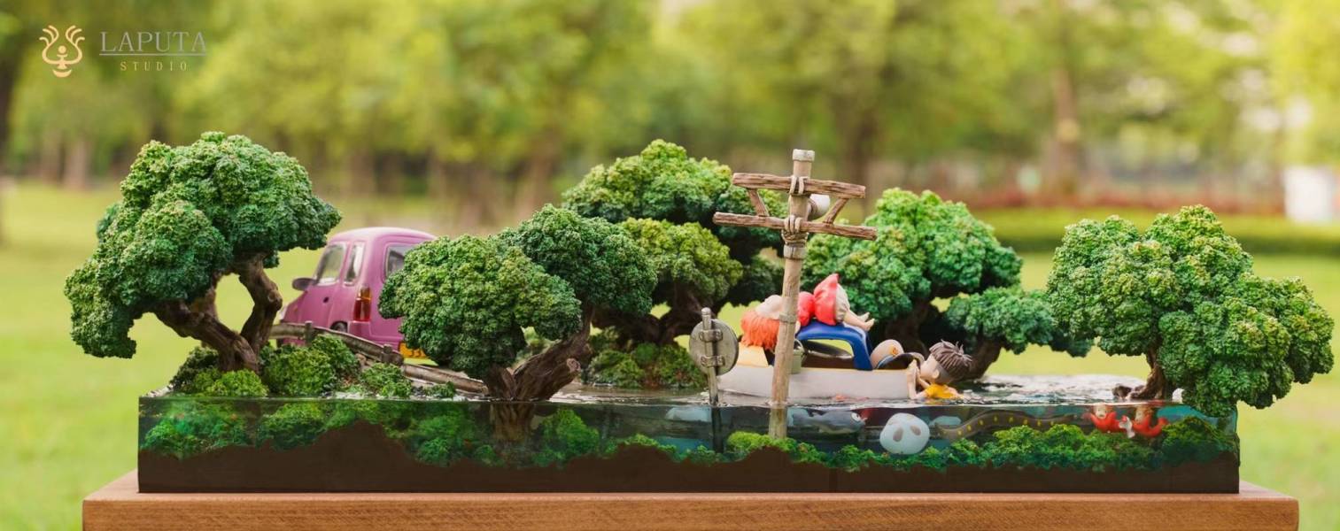 Hayao Miyazaki Ghibli - Ponyo on the cliff