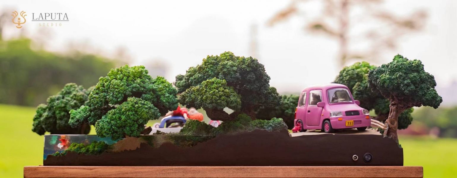 Hayao Miyazaki Ghibli - Ponyo on the cliff