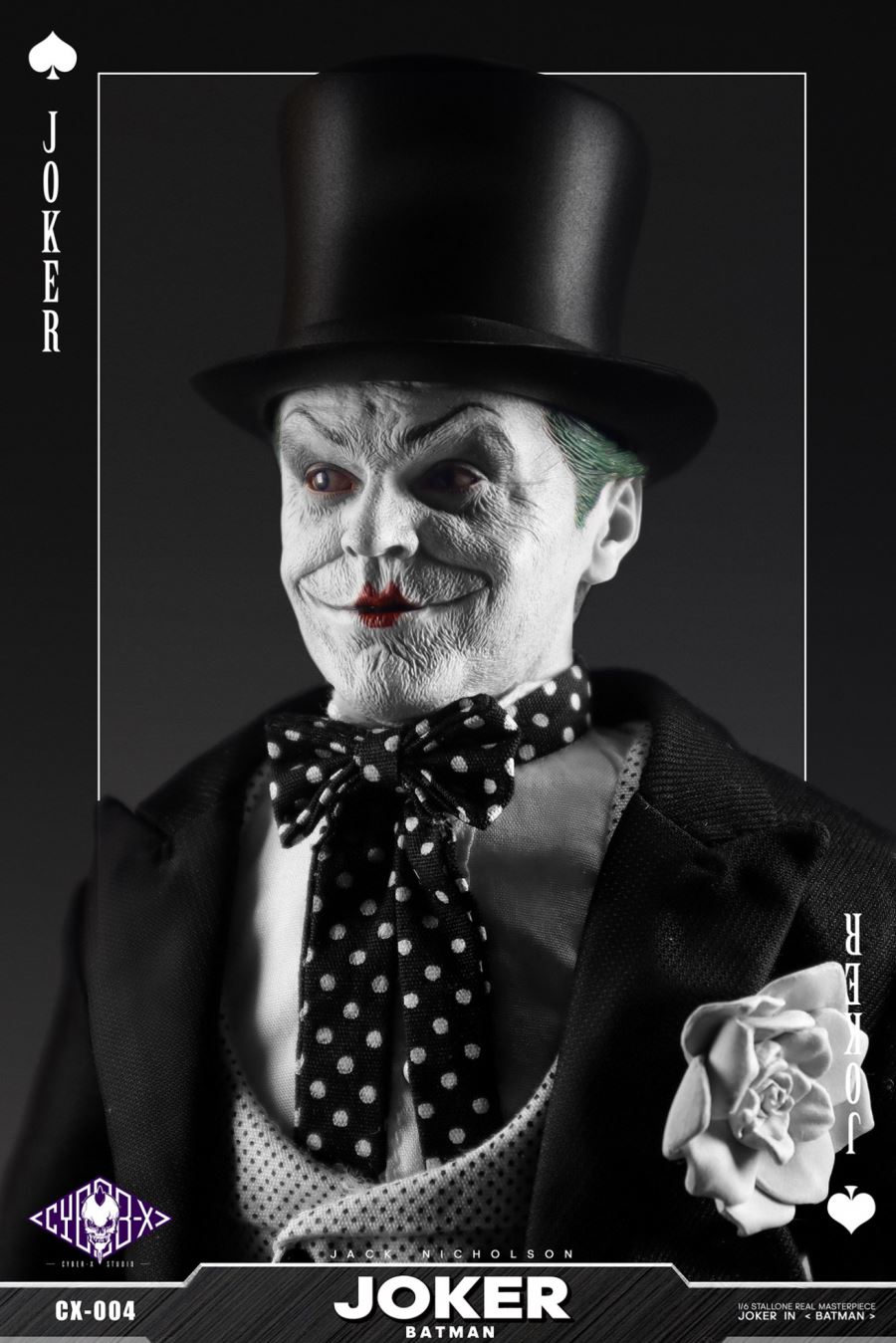 Mime clown JOCKER Nicholson 1/6