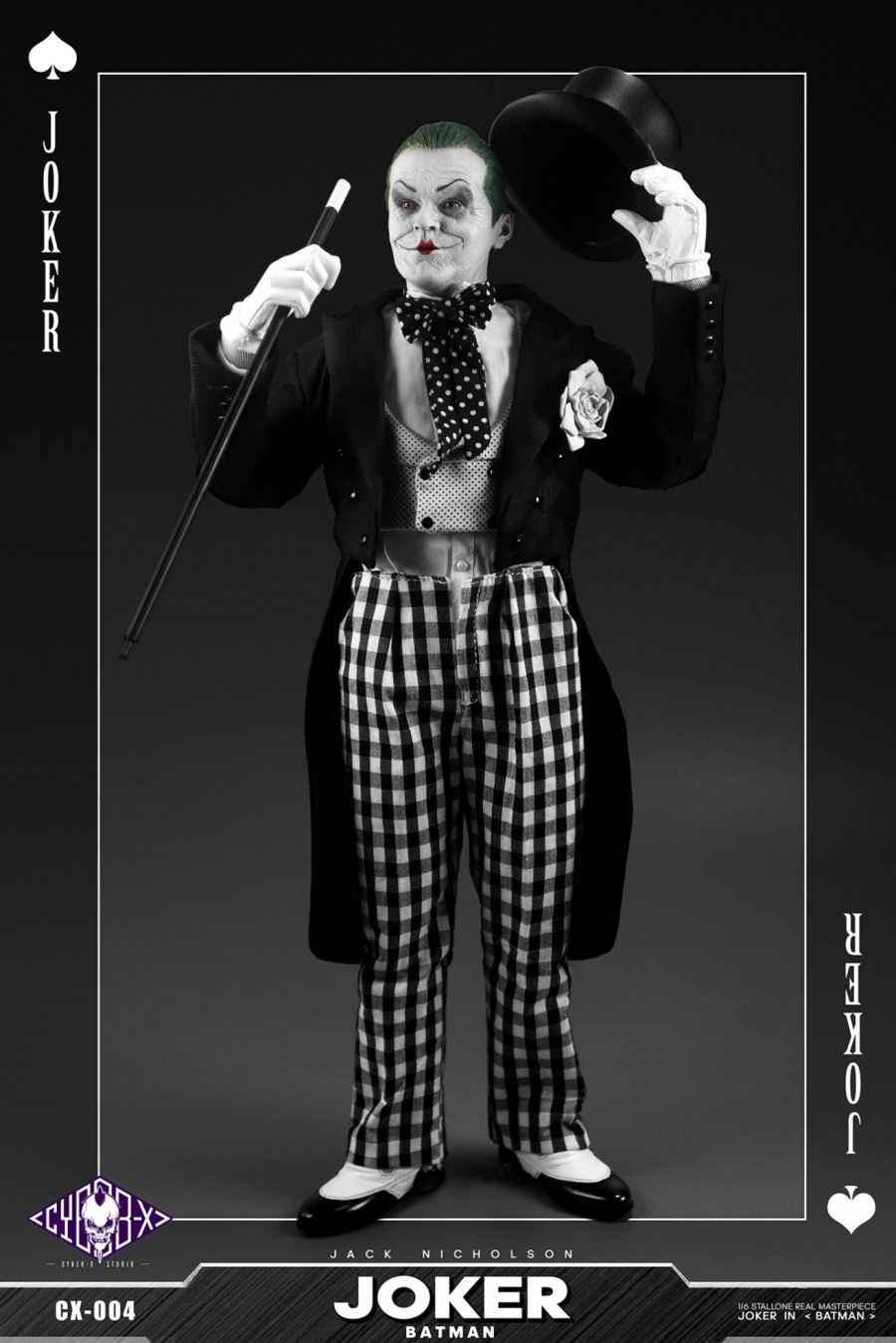 Mime clown JOCKER Nicholson 1/6
