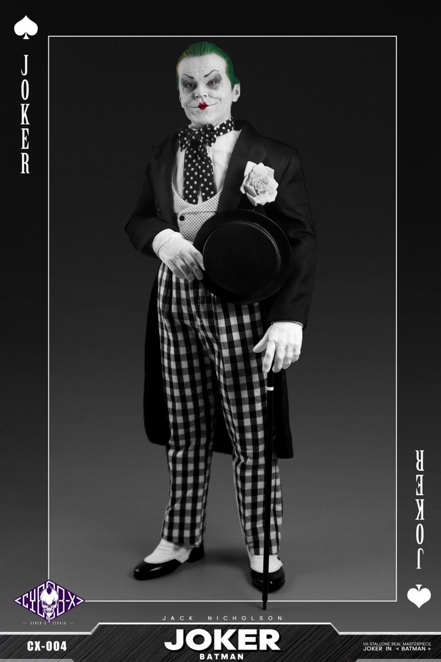 Mime clown JOCKER Nicholson 1/6