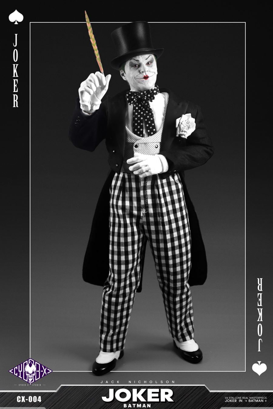 Mime clown JOCKER Nicholson 1/6