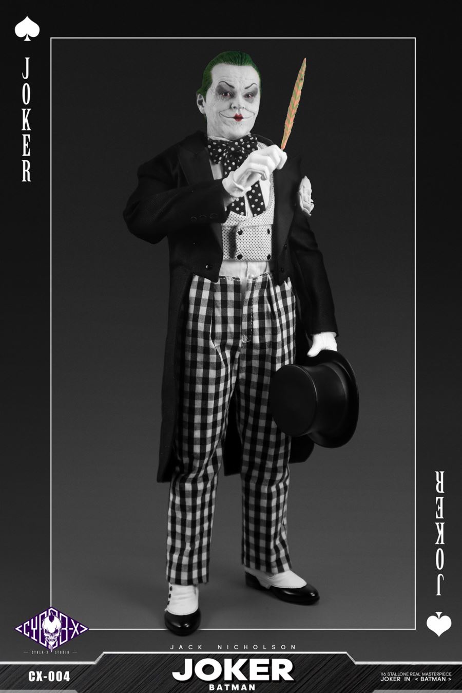 Mime clown JOCKER Nicholson 1/6
