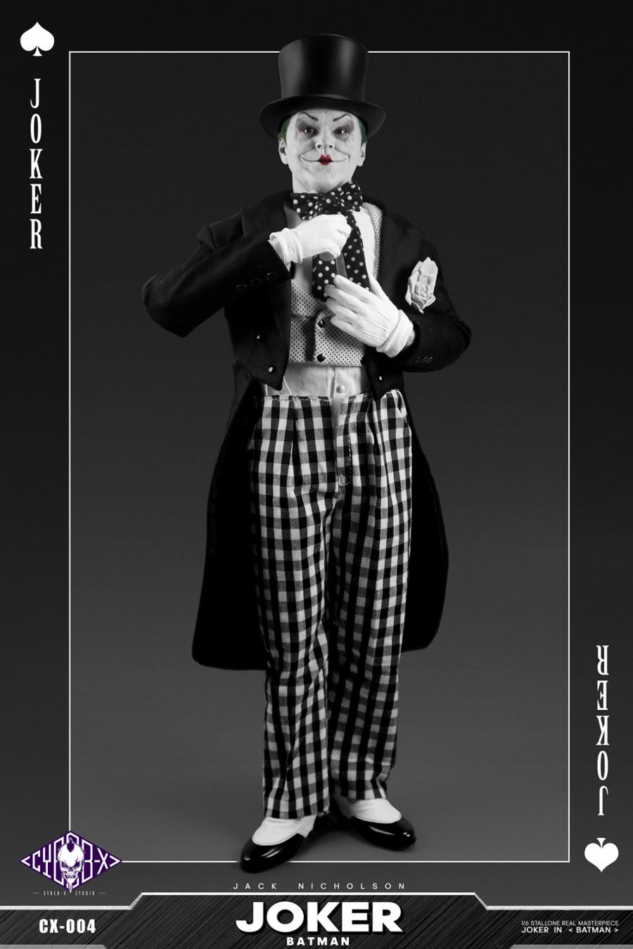 Mime clown JOCKER Nicholson 1/6