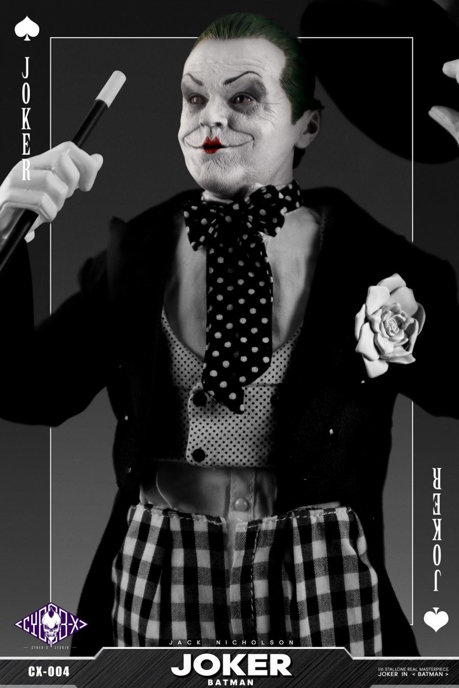 Mime clown JOCKER Nicholson 1/6