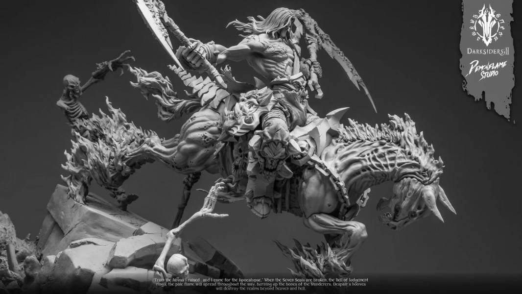 Darksiders series Death Knight Abyss ver