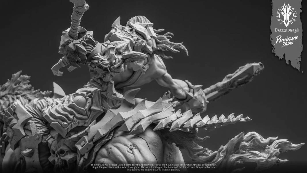 Darksiders series Death Knight Abyss ver