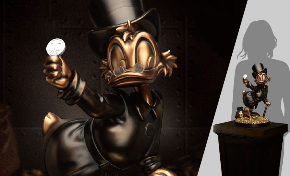 Scrooge McDuck Limited Edition Bronze