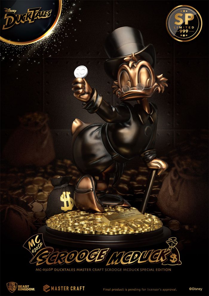Scrooge McDuck Limited Edition Bronze