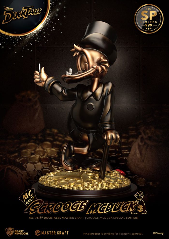 Scrooge McDuck Limited Edition Bronze